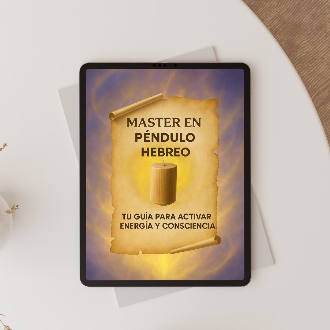 Master en Péndulo Hebreo - Curso Grabado