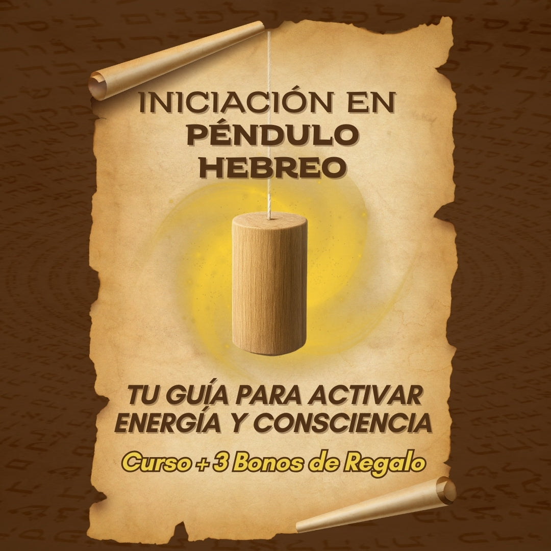 Iniciación en Péndulo Hebreo - Curso Grabado