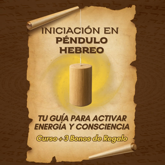 Iniciación en Péndulo Hebreo - Curso Grabado